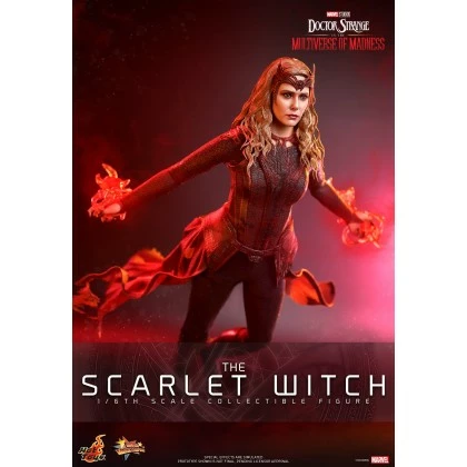 The Scarlet Witch - Hot Toys MMS652 Doctor Strange In The Multiverse Of Madness 1/6th Scale Collectible Figure 1 The Scarlet Witch - Hot Toys MMS652 Doctor Strange In The Multiverse Of Madness 1/6th Scale Collectible Figure