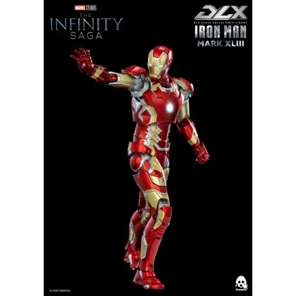 Iron Man Mark 43 (DLX) - ThreeZero Avengers - Infinity Saga 1/12th Scale 4 Iron Man Mark 43 (DLX) - ThreeZero Avengers - Infinity Saga 1/12th Scale - Image 4
