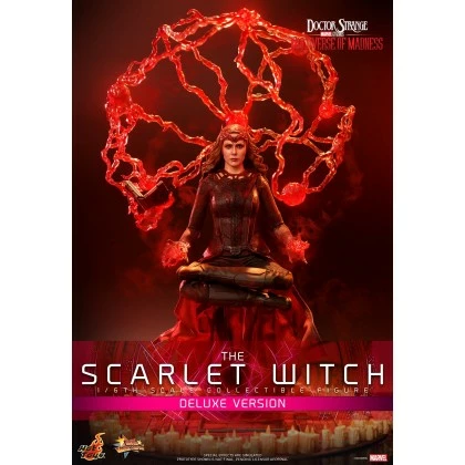 The Scarlet Witch (DX Ver.) - Hot Toys MMS653 Doctor Strange In The Multiverse Of Madness 1/6th Scale Collectible Figure 1 The Scarlet Witch (DX Ver.) - Hot Toys MMS653 Doctor Strange In The Multiverse Of Madness 1/6th Scale Collectible Figure