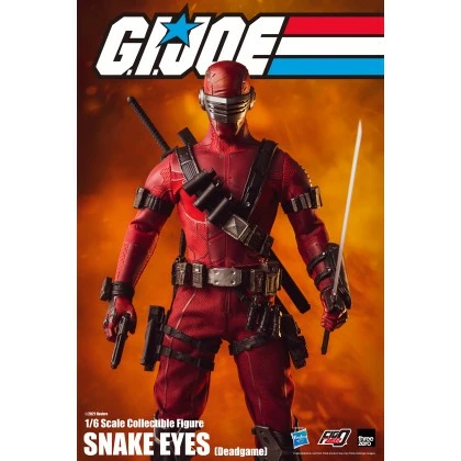 Snake Eyes (Deadgame) - ThreeZero 3Z0215-EX G.I. Joe 1/6th Scale Collectible Figure 3 Snake Eyes (Deadgame) - ThreeZero 3Z0215-EX G.I. Joe 1/6th Scale Collectible Figure - Image 3