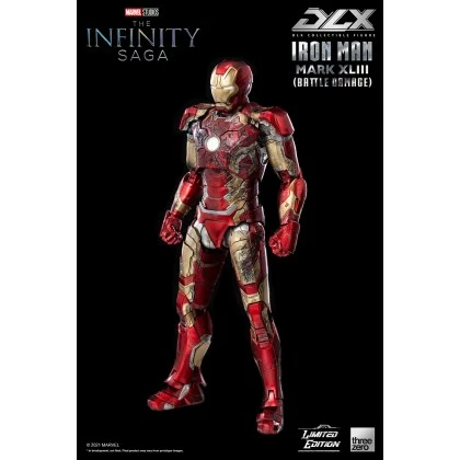 Mark43 (Battle Damage) - ThreeZero DLX Iron Man 5 Mark43 (Battle Damage) - ThreeZero DLX Iron Man - Image 5