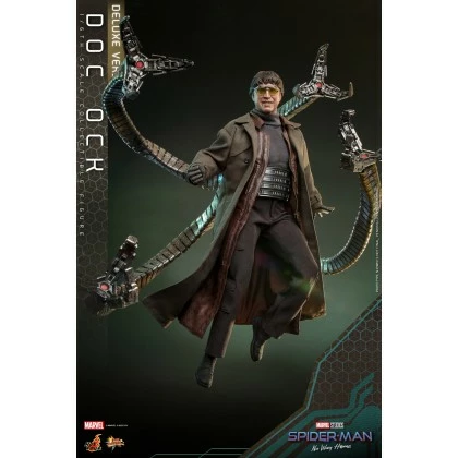Doc Ock (Deluxe Version) - Hot Toys MMS633 Spider-Man No Way Home 1/6th Scale Collectible Figure 4 Doc Ock (Deluxe Version) - Hot Toys MMS633 Spider-Man No Way Home 1/6th Scale Collectible Figure - Image 4