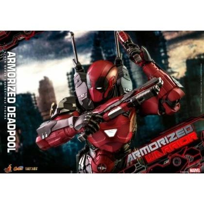 Armorized Deadpool - Hot Toys CMS09D42 Armorized Warrior 1/6th Scale Collectible Figure 6 Armorized Deadpool - Hot Toys CMS09D42 Armorized Warrior 1/6th Scale Collectible Figure - Image 6