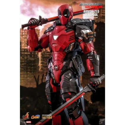 Armorized Deadpool - Hot Toys CMS09D42 Armorized Warrior 1/6th Scale Collectible Figure 1 Armorized Deadpool - Hot Toys CMS09D42 Armorized Warrior 1/6th Scale Collectible Figure