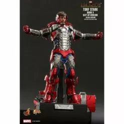 Tony Stark Mark V Suit Up (Deluxe) - Hot Toys MMS600 Iron Man 2 1/6th Scale Collectible Figure