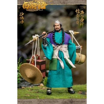 Sha Wujing - Haoyutoys H22028 1/12th Scale Myth Series - Journey To The West Four Masters And Apprentices 2 Sha Wujing - Haoyutoys H22028 1/12th Scale Myth Series - Journey To The West Four Masters And Apprentices - Image 2