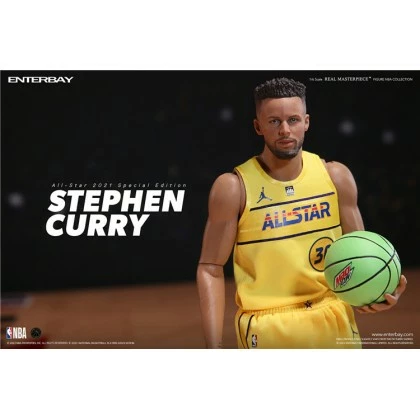 Stephen Curry All-Star 2021 Special Edition - Enterbay RM-1095 1/6th Scale Real Masterpiece NBA Collection 3 Stephen Curry All-Star 2021 Special Edition - Enterbay RM-1095 1/6th Scale Real Masterpiece NBA Collection - Image 3