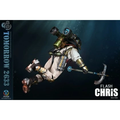 Flash Chris (Metal Commemorative Edition) - CTCO Studio CT001 1/6th Scale Tomorrow 2633 5 Flash Chris (Metal Commemorative Edition) - CTCO Studio CT001 1/6th Scale Tomorrow 2633 - Image 5
