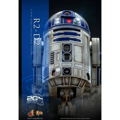 R2-D2 - Hot Toys MMS651 Star Wars Episode II Attack Of The Clones 1/6th Scale Collectible Figure 1 R2-D2 - Hot Toys MMS651 Star Wars Episode II Attack Of The Clones 1/6th Scale Collectible Figure
