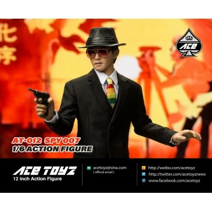 Ace Toyz 007 - Acetoyz AT-012 1/6th Scale Spy 007 Action Figure 4 Ace Toyz 007 - Acetoyz AT-012 1/6th Scale Spy 007 Action Figure - Image 4
