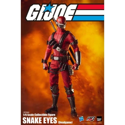 Snake Eyes (Deadgame) - ThreeZero 3Z0215-EX G.I. Joe 1/6th Scale Collectible Figure 2 Snake Eyes (Deadgame) - ThreeZero 3Z0215-EX G.I. Joe 1/6th Scale Collectible Figure - Image 2
