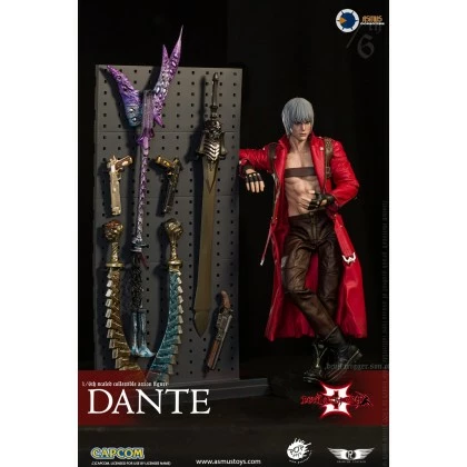 Dante (Luxury Edition Ver. 2.0) - Asmus Toys 1/6th Scale The Devil May Cry III Series 3 Dante (Luxury Edition Ver. 2.0) - Asmus Toys 1/6th Scale The Devil May Cry III Series - Image 3