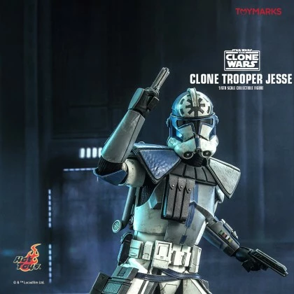 Clone Trooper Jesse - Hot Toys TMS064 Star Wars The Clone Wars 1/6th Scale Collectible Figure 2 Clone Trooper Jesse - Hot Toys TMS064 Star Wars The Clone Wars 1/6th Scale Collectible Figure - Image 2