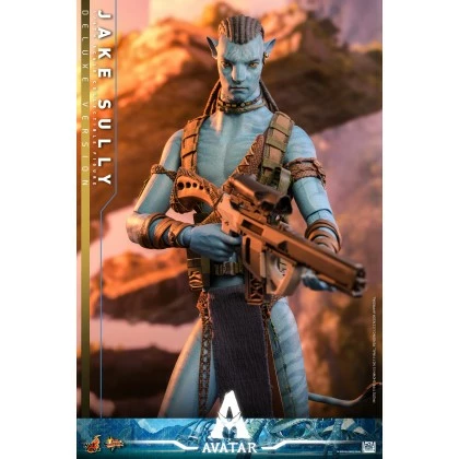 Jake Sully (Deluxe Version) - Hot Toys MMS684 Avatar 2: The Way Of Water 1/6th Scale Collectible Figure 2 Jake Sully (Deluxe Version) - Hot Toys MMS684 Avatar 2: The Way Of Water 1/6th Scale Collectible Figure - Image 2