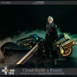 Cloud Strife & Fenrir (Deluxe Version) - GameToys Final Fantasy VII Advent Children 1/6th Scale