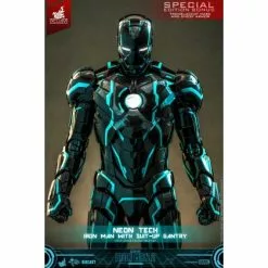 Neon Tech Iron Man With Suit-Up Gantry (Special Edition) - Hot Toys MMS672D50 Iron Man 2 Event Exclusive -superhero-scifi-robot Sales 2023 P1KQecGP1664608206 420x420 1