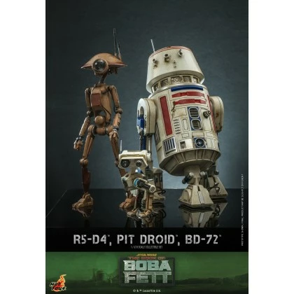 R5-D4 Pit Droid BD-72 (Collectible Set)- Hot Toys TMS086 Star Wars The Book Of Boba Fett 1/6th Scale 2 R5-D4 Pit Droid BD-72 (Collectible Set)- Hot Toys TMS086 Star Wars The Book Of Boba Fett 1/6th Scale - Image 2