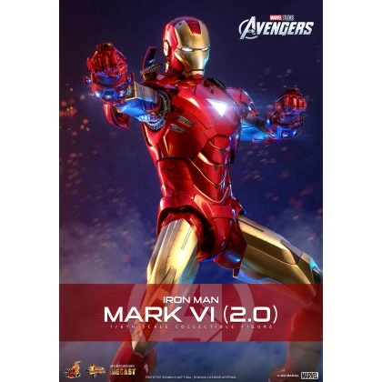 Iron Man Mark VI (2.0) - Hot Toys MMS687D52 The Avengers 1/6th Scale Collectible Figure 1 Iron Man Mark VI (2.0) - Hot Toys MMS687D52 The Avengers 1/6th Scale Collectible Figure