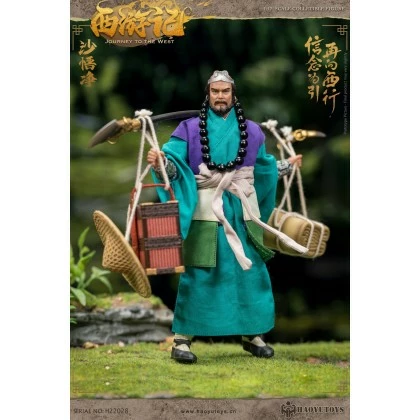 Sha Wujing - Haoyutoys H22028 1/12th Scale Myth Series - Journey To The West Four Masters And Apprentices 4 Sha Wujing - Haoyutoys H22028 1/12th Scale Myth Series - Journey To The West Four Masters And Apprentices - Image 4