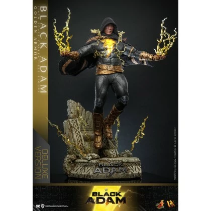 Black Adam (Golden Armor)(Deluxe Version) - Hot Toys DX31 Black Adam 1/6th Scale Collectible Figure 2 Black Adam (Golden Armor)(Deluxe Version) - Hot Toys DX31 Black Adam 1/6th Scale Collectible Figure - Image 2