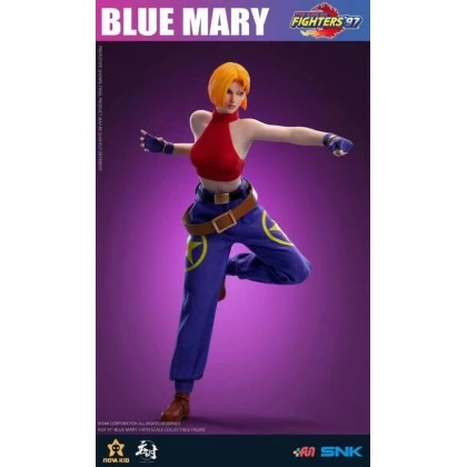 Blue Mary - Tunshi Studio 1/6th Scale The King Of Fighters 97 5 Blue Mary - Tunshi Studio 1/6th Scale The King Of Fighters 97 - Image 5