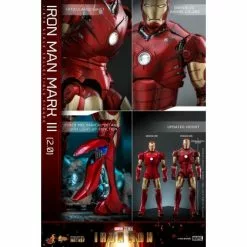 Iron Man Mark III (2.0) - Hot Toys MMS664D48 Iron Man 1/6th Scale Collectible Figure 10 Iron Man Mark III (2.0) - Hot Toys MMS664D48 Iron Man 1/6th Scale Collectible Figure -superhero-scifi-robot Sales 2023 SXp0ASOA1659017052 420x420 1