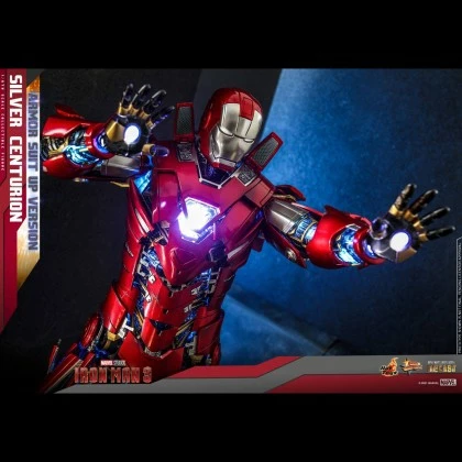 Silver Centurion - Hot Toys MMS618D43 Iron Man 3 1/6th Scale (Armor Suit Up Version) Collectible Figure 3 Silver Centurion - Hot Toys MMS618D43 Iron Man 3 1/6th Scale (Armor Suit Up Version) Collectible Figure - Image 3
