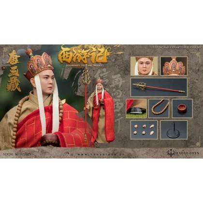 Tang Sanzang - Haoyutoys H22025 1/12th Scale Myth Series - Journey To The West Four Masters And Apprentices 6 Tang Sanzang - Haoyutoys H22025 1/12th Scale Myth Series - Journey To The West Four Masters And Apprentices - Image 6