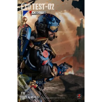 EXO-Skeleton Armor Suit Test-02 - Soldier Story 1/6th Scale Collectible Action Figure 2 EXO-Skeleton Armor Suit Test-02 - Soldier Story 1/6th Scale Collectible Action Figure - Image 2