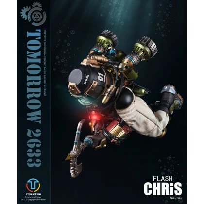 Flash Chris (Metal Commemorative Edition) - CTCO Studio CT001 1/6th Scale Tomorrow 2633 3 Flash Chris (Metal Commemorative Edition) - CTCO Studio CT001 1/6th Scale Tomorrow 2633 - Image 3