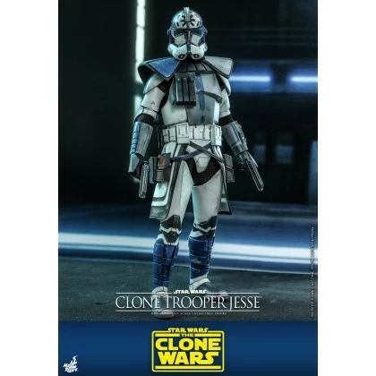 Clone Trooper Jesse - Hot Toys TMS064 Star Wars The Clone Wars 1/6th Scale Collectible Figure 3 Clone Trooper Jesse - Hot Toys TMS064 Star Wars The Clone Wars 1/6th Scale Collectible Figure - Image 3