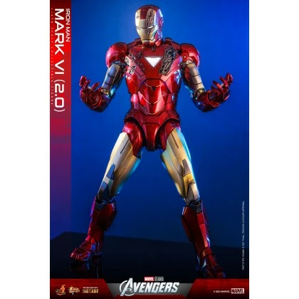 Iron Man Mark VI (2.0) - Hot Toys MMS687D52 The Avengers 1/6th Scale Collectible Figure 2 Iron Man Mark VI (2.0) - Hot Toys MMS687D52 The Avengers 1/6th Scale Collectible Figure - Image 2