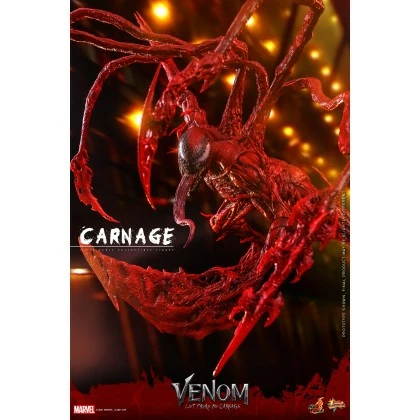 Carnage - Hot Toys MMS619 Venom Let There Be Carnage 1/6th Scale Collectible Figure 3 Carnage - Hot Toys MMS619 Venom Let There Be Carnage 1/6th Scale Collectible Figure - Image 3