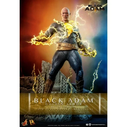Black Adam (Golden Armor)(Deluxe Version) - Hot Toys DX31 Black Adam 1/6th Scale Collectible Figure 1 Black Adam (Golden Armor)(Deluxe Version) - Hot Toys DX31 Black Adam 1/6th Scale Collectible Figure