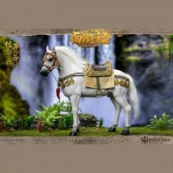 White Dragon Horse - Haoyutoys H22029 1/12th Scale Myth Series - Journey To The West Four Masters And Apprentices
