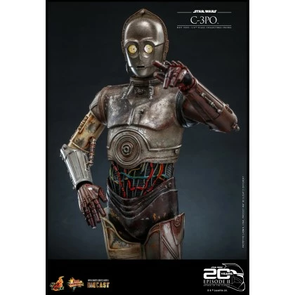 C-3PO - Hot Toys MMS650 Star Wars Episode II Attack Of The Clones 1/6th Scale Collectible Figure 2 C-3PO - Hot Toys MMS650 Star Wars Episode II Attack Of The Clones 1/6th Scale Collectible Figure - Image 2