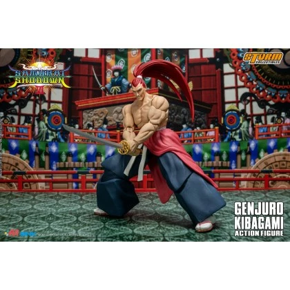 Genjuro Kibagami - Storm Collectibles SNSS04 1/12th Scale Action Figure 5 Genjuro Kibagami - Storm Collectibles SNSS04 1/12th Scale Action Figure - Image 5