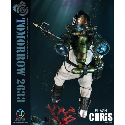 Flash Chris (Metal Commemorative Edition) - CTCO Studio CT001 1/6th Scale Tomorrow 2633 2 Flash Chris (Metal Commemorative Edition) - CTCO Studio CT001 1/6th Scale Tomorrow 2633 - Image 2