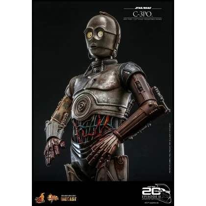 C-3PO - Hot Toys MMS650 Star Wars Episode II Attack Of The Clones 1/6th Scale Collectible Figure 5 C-3PO - Hot Toys MMS650 Star Wars Episode II Attack Of The Clones 1/6th Scale Collectible Figure - Image 5