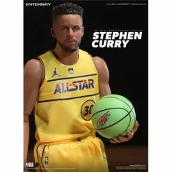 Stephen Curry All-Star 2021 Special Edition - Enterbay RM-1095 1/6th Scale Real Masterpiece NBA Collection