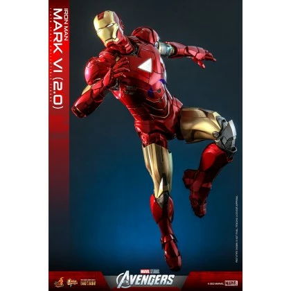 Iron Man Mark VI (2.0) - Hot Toys MMS687D52 The Avengers 1/6th Scale Collectible Figure 5 Iron Man Mark VI (2.0) - Hot Toys MMS687D52 The Avengers 1/6th Scale Collectible Figure - Image 5