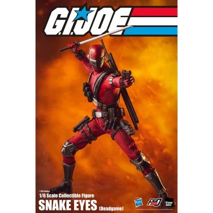 Snake Eyes (Deadgame) - ThreeZero 3Z0215-EX G.I. Joe 1/6th Scale Collectible Figure 1 Snake Eyes (Deadgame) - ThreeZero 3Z0215-EX G.I. Joe 1/6th Scale Collectible Figure