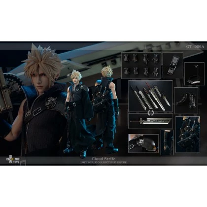 Cloud Strife - GameToys Final Fantasy VII Advent Children 1/6th Scale 6 Cloud Strife - GameToys Final Fantasy VII Advent Children 1/6th Scale - Image 6