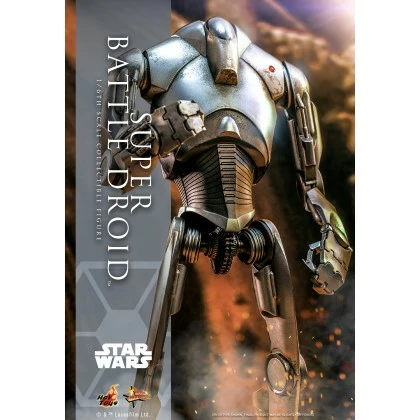 Super Battle Droid - Hot Toys MMS682 Star Wars: Attack Of The Clones 1/6th Scale Collectible Figure 1 Super Battle Droid - Hot Toys MMS682 Star Wars: Attack Of The Clones 1/6th Scale Collectible Figure