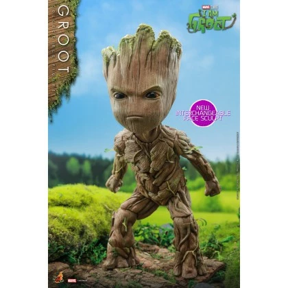 Groot - Hot Toys TMS088 I Am Groot Collectible Figure 1 Groot - Hot Toys TMS088 I Am Groot Collectible Figure