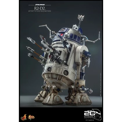 R2-D2 - Hot Toys MMS651 Star Wars Episode II Attack Of The Clones 1/6th Scale Collectible Figure 2 R2-D2 - Hot Toys MMS651 Star Wars Episode II Attack Of The Clones 1/6th Scale Collectible Figure - Image 2