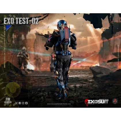 EXO-Skeleton Armor Suit Test-02 - Soldier Story 1/6th Scale Collectible Action Figure 6 EXO-Skeleton Armor Suit Test-02 - Soldier Story 1/6th Scale Collectible Action Figure - Image 6