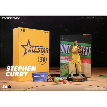Stephen Curry All-Star 2021 Special Edition - Enterbay RM-1095 1/6th Scale Real Masterpiece NBA Collection 5 Stephen Curry All-Star 2021 Special Edition - Enterbay RM-1095 1/6th Scale Real Masterpiece NBA Collection - Image 5