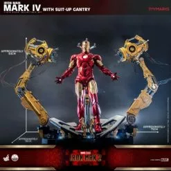 Iron Man Mark IV With Suit-Up Gantry - Hot Toys QS021 Iron Man 2 1/4th Scale Collectible Set