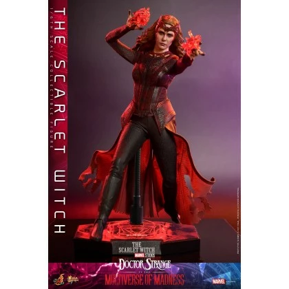 The Scarlet Witch - Hot Toys MMS652 Doctor Strange In The Multiverse Of Madness 1/6th Scale Collectible Figure 2 The Scarlet Witch - Hot Toys MMS652 Doctor Strange In The Multiverse Of Madness 1/6th Scale Collectible Figure - Image 2